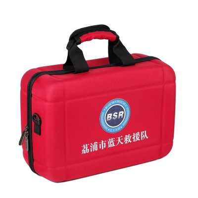 荔浦市蓝天救援队红色外包定制示例