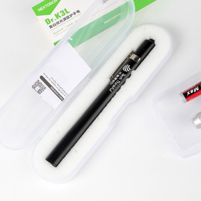 医用笔式手电筒激光刻字定制示例