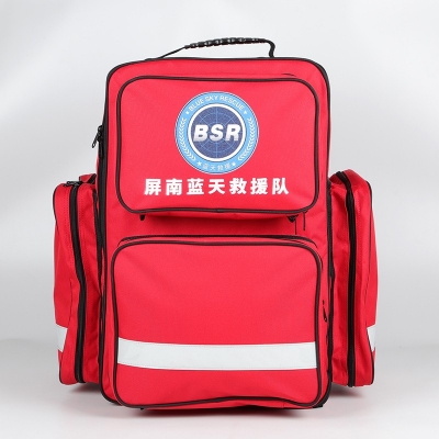蓝天救援队双肩包定制双肩包示例