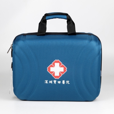 深圳宝田医院大号蓝色访视包定制