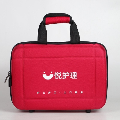 悦护理中号红色访视包定制款