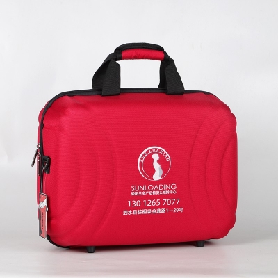 骄阳兰多产后恢复减龄中心大号红色访视包定制示例